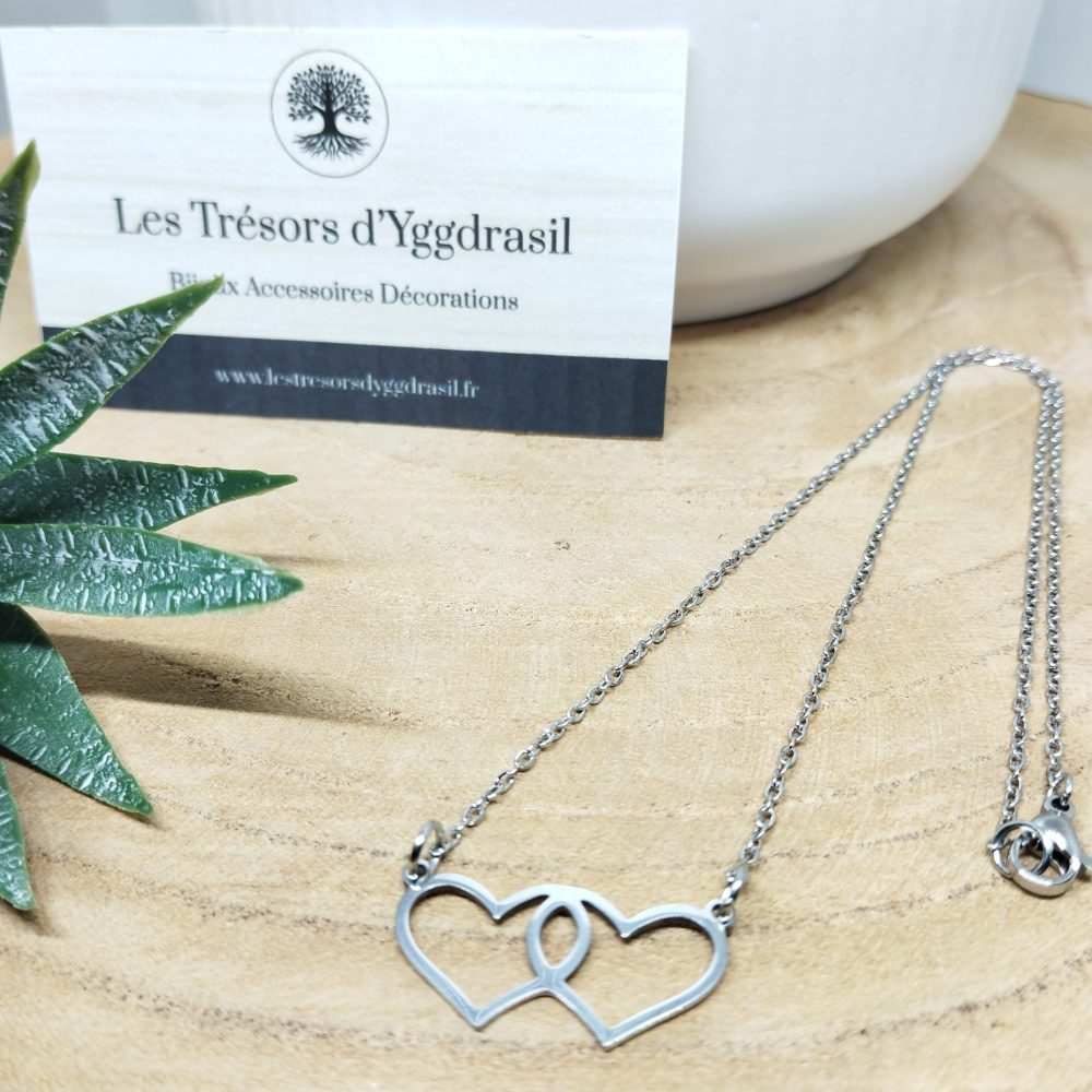 Collier cœurs