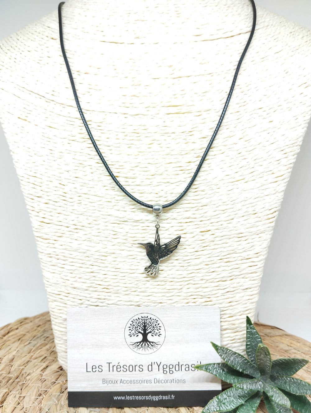 Collier colibri