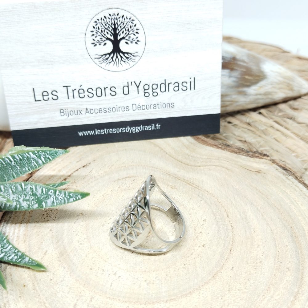 Bague "Fleur de vie"